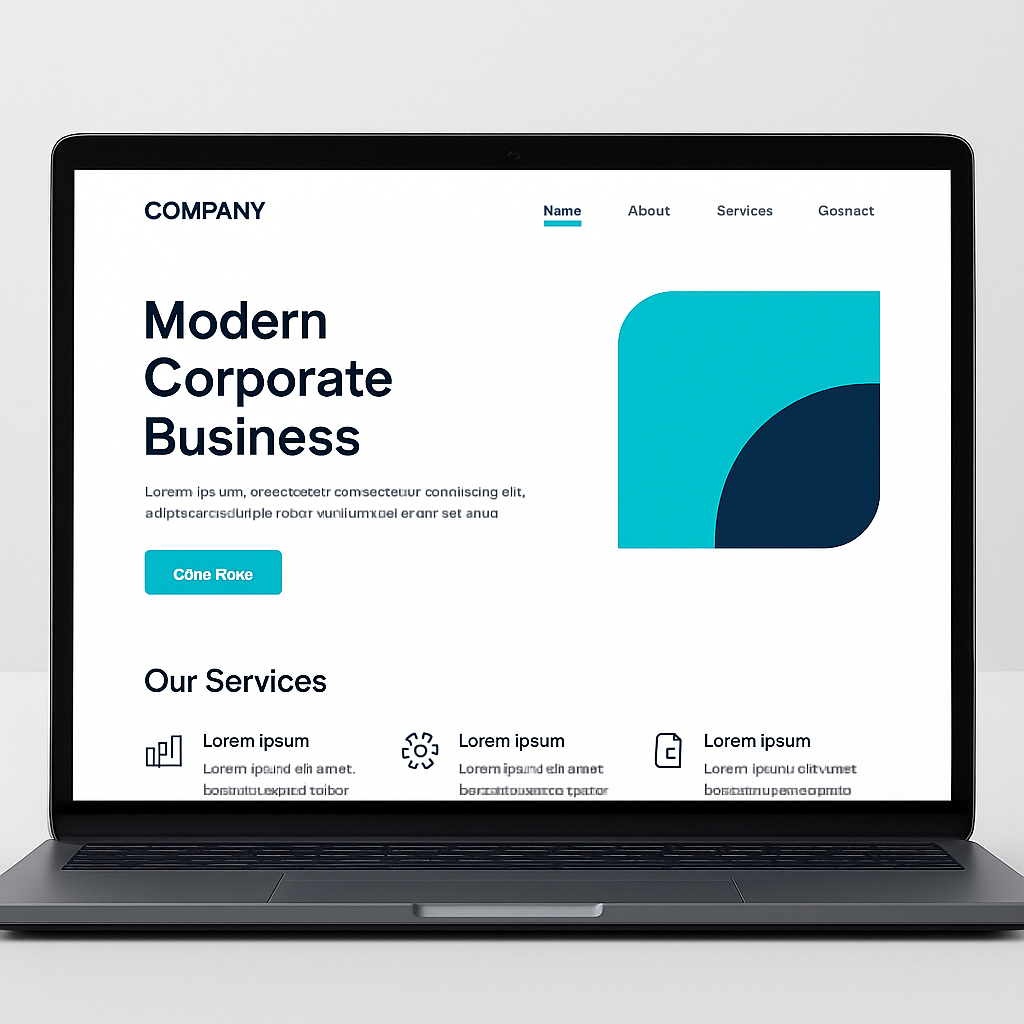 Corporate Business Website — Web Development